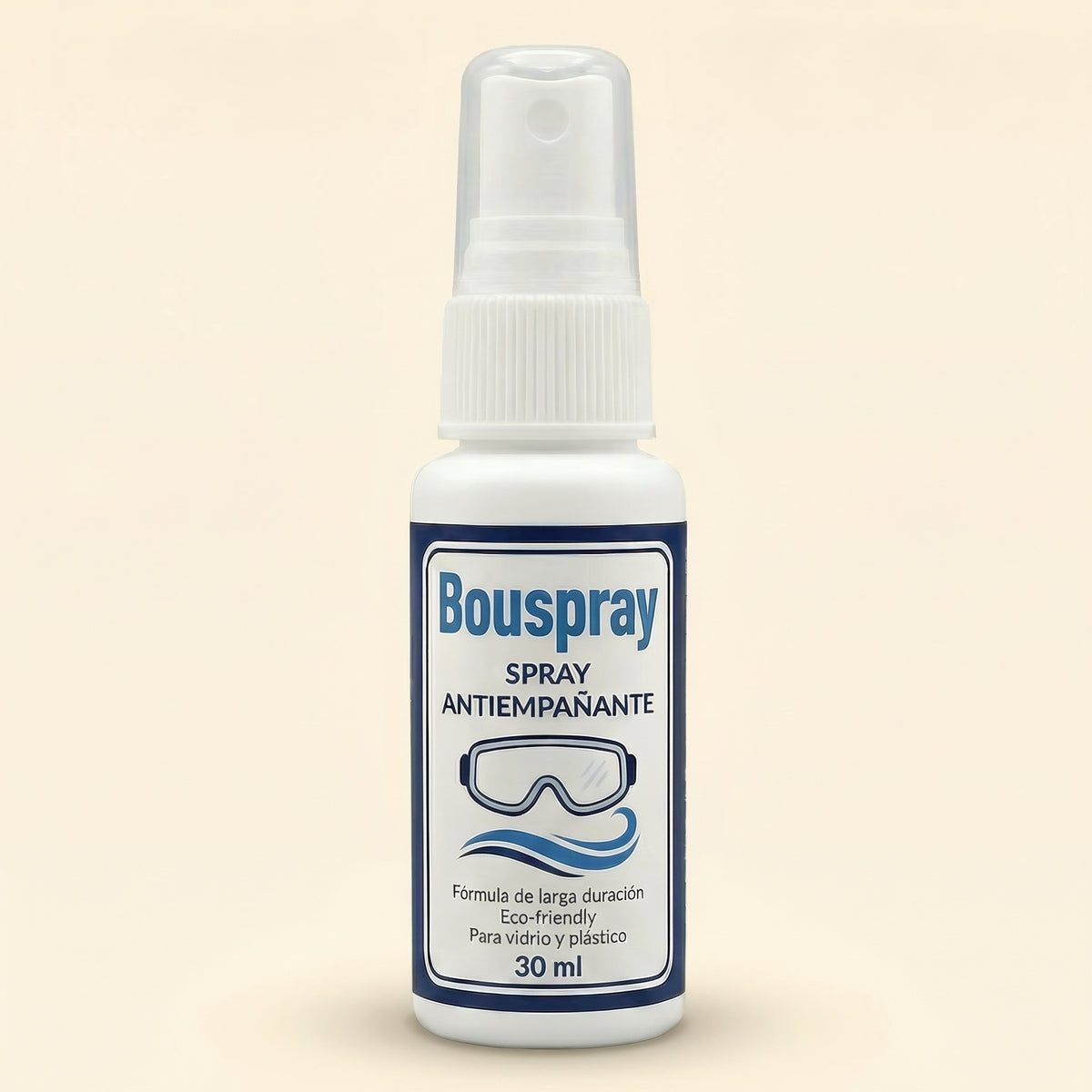 Spray Anti-Empañante Bouspray 30ml | Visión Clara para Moto, Buceo, Ski y Antiparras
